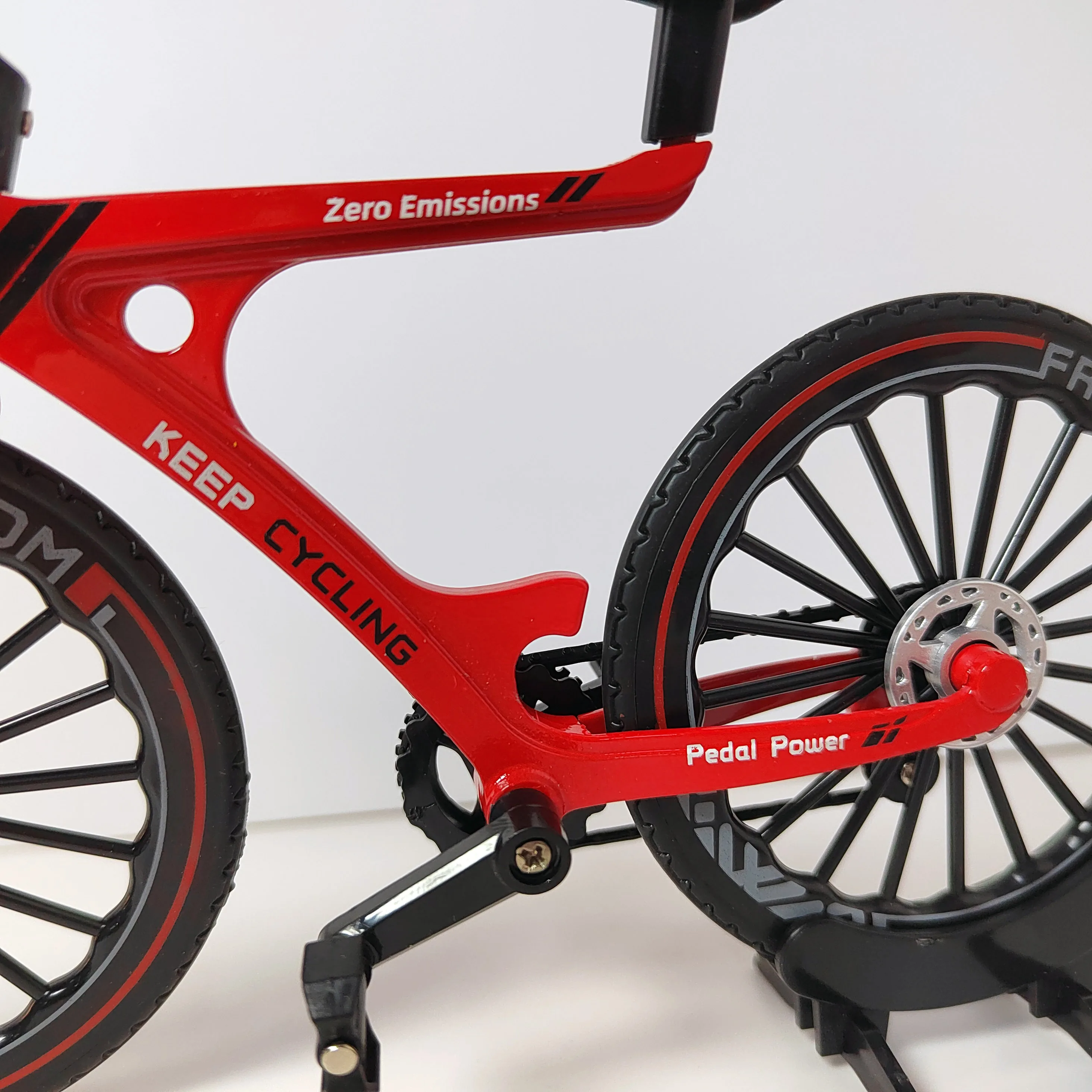 Nuovo 1:8 Mini modello in lega di bicicletta pressofuso in metallo dito mountain bike simulazione decorazione giocattoli regali ragazzi