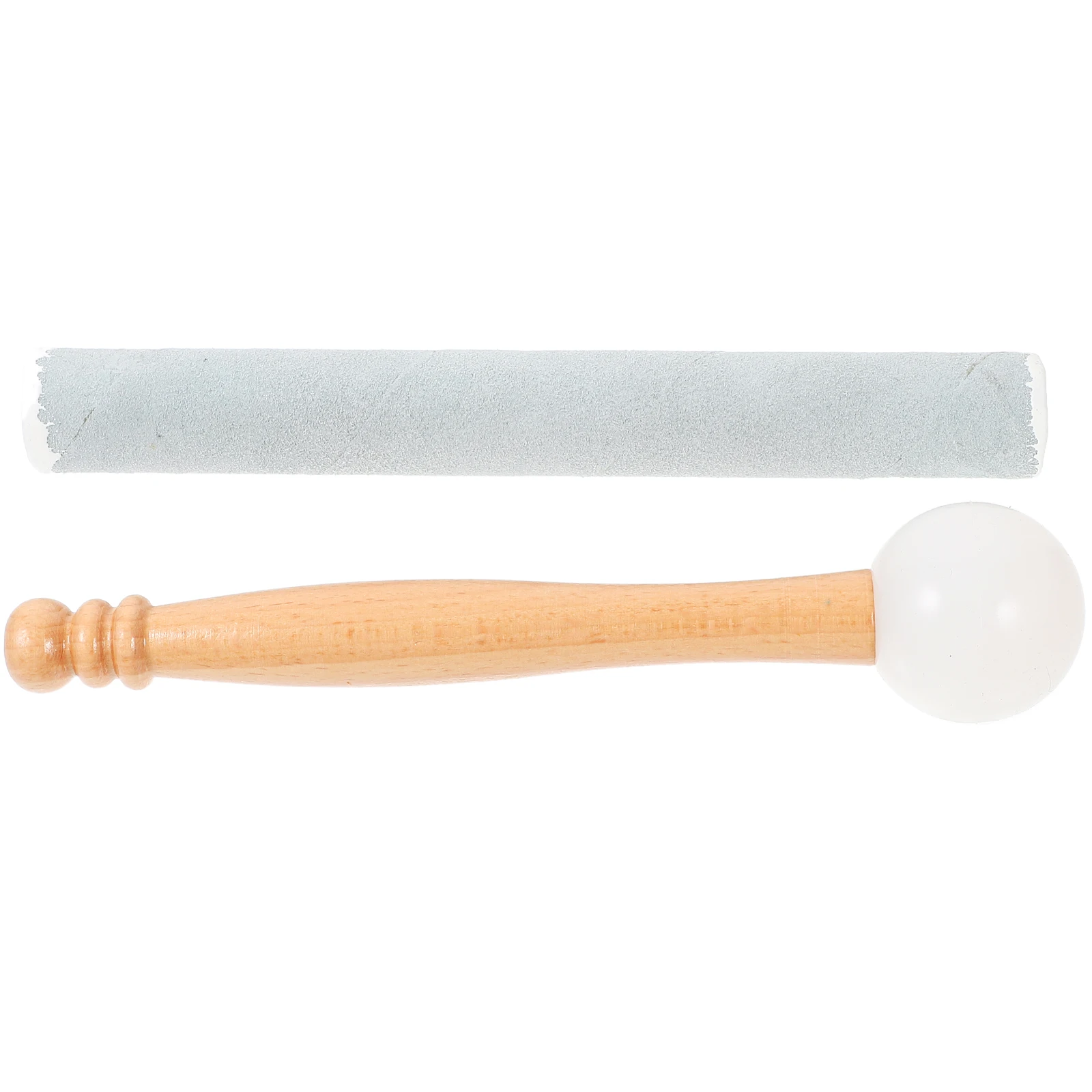 

Knock The Stick Wood Mallets Percussion Sticks Chanting Bowls for Singing Kit Crystal