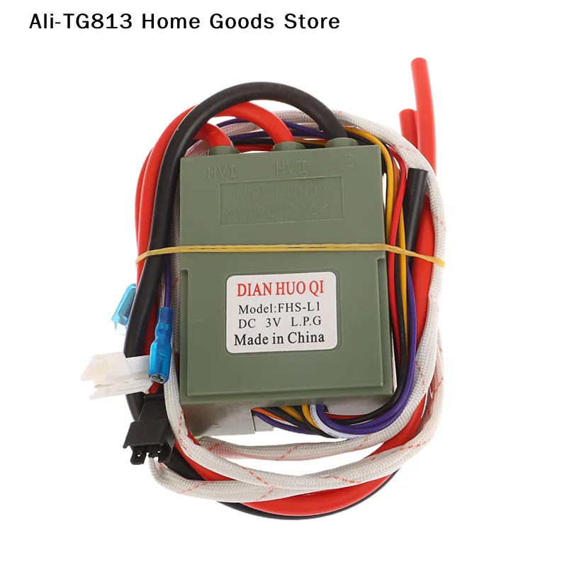 [TG813]DC 3V Gas Stove Double Ignition With Temperature Control And Display Pulse Igniter 12 Wires For  Gas Water Heater