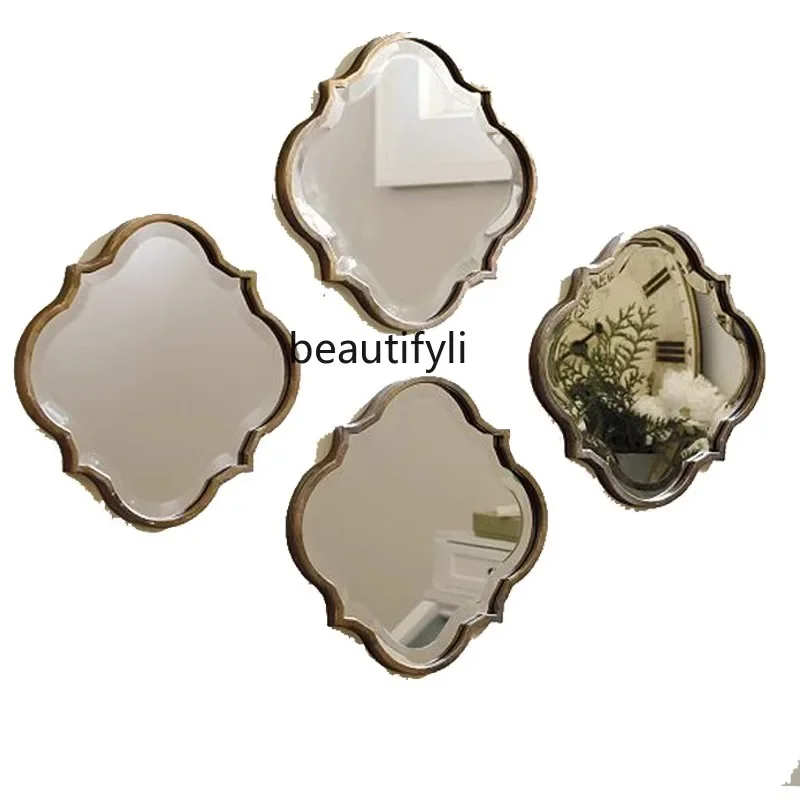 

Jane European special-shaped combination decoration prismatic pendant living room background wall wall hanging porch side m