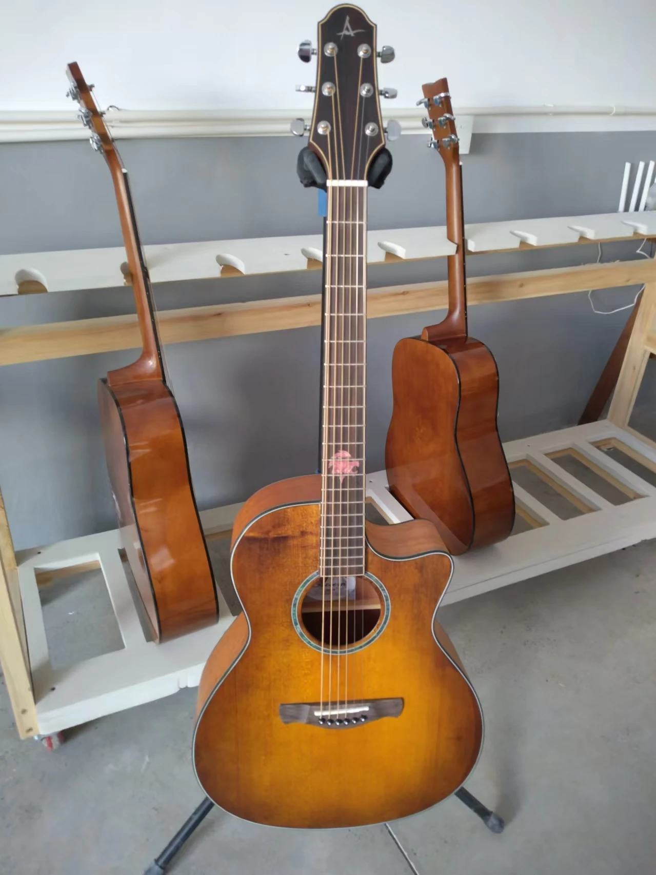 40-Inch Resonator Acoustic Electric Guitars Spruce Mahogany Hot Sale Chinese 6-String Guitar Direct Factory Supply