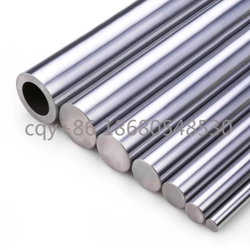 PL 304/316 Asta solida in acciaio inossidabile Asse di molatura lucido Taglio zero Elaborazione Nero 201 Albero dritto per vari