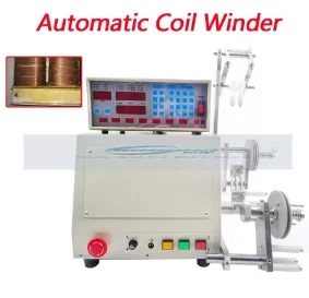 High quality New computer C automatic Coil winder winding machine CNC manual 0.03-1.2mm copper hand wire coil winding 220V