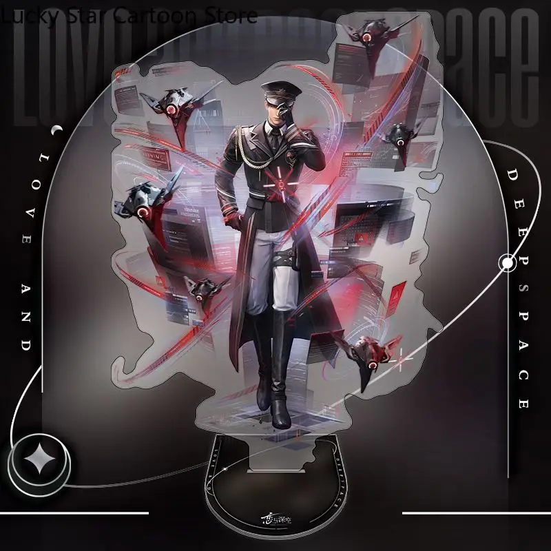 الحب والمساحة العميقة Xavier Rafayel Sylus Zayne أنيمي الاكريليك أرقام تأثيري حامل ديكور الدائمة علامة هالوين هدية عيد ميلاد