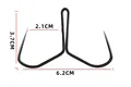 Hook gape 2.1cm