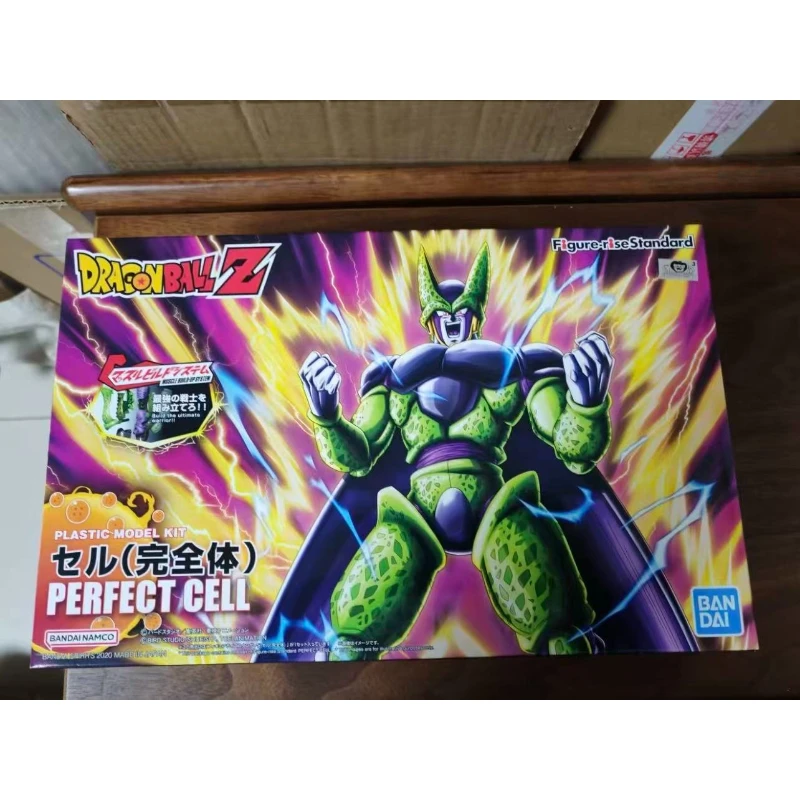 

In Stock Bandai Original Dragon Ball Z Frs-rise Cell Anime Figure Assembly Model Collection Anime Ornaments Figure Toys Gift