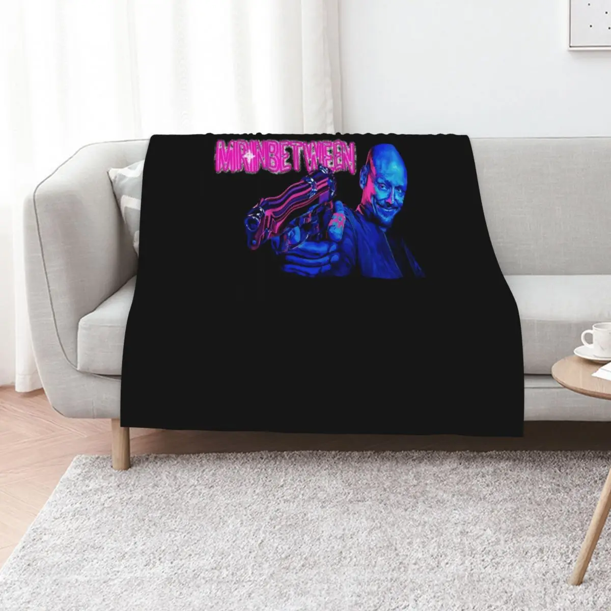 

Mr. Inbetween Throw Blanket Retros Sofa Decorative Sofa Soft Plaid Blankets