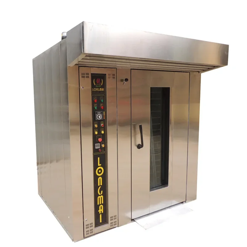 Commercial Baking Machine 16 Trays Electric Rotary Oven For Bread Cake