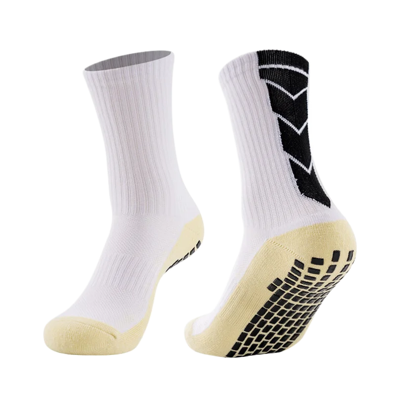 جوارب رجالية ونسائية غير قابلة للانزلاق، جوارب رياضية لكرة القدم وكرة السلة والبيسبول والرجبي وكرة القدم وركوب الدراجات والتنس والتزلج