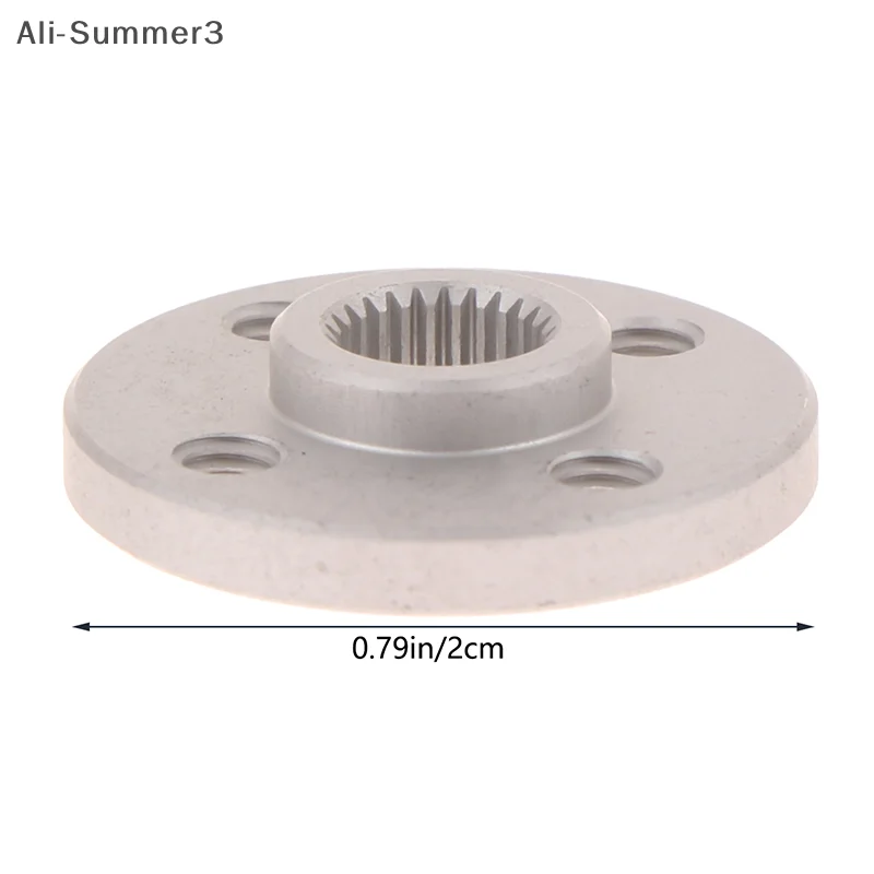 5 セットアルミ合金ステアリングギアディスクステント 25T サーボアームラウンドタイプ MG995 MG996R RC ロボットカーモーターコネクタ用