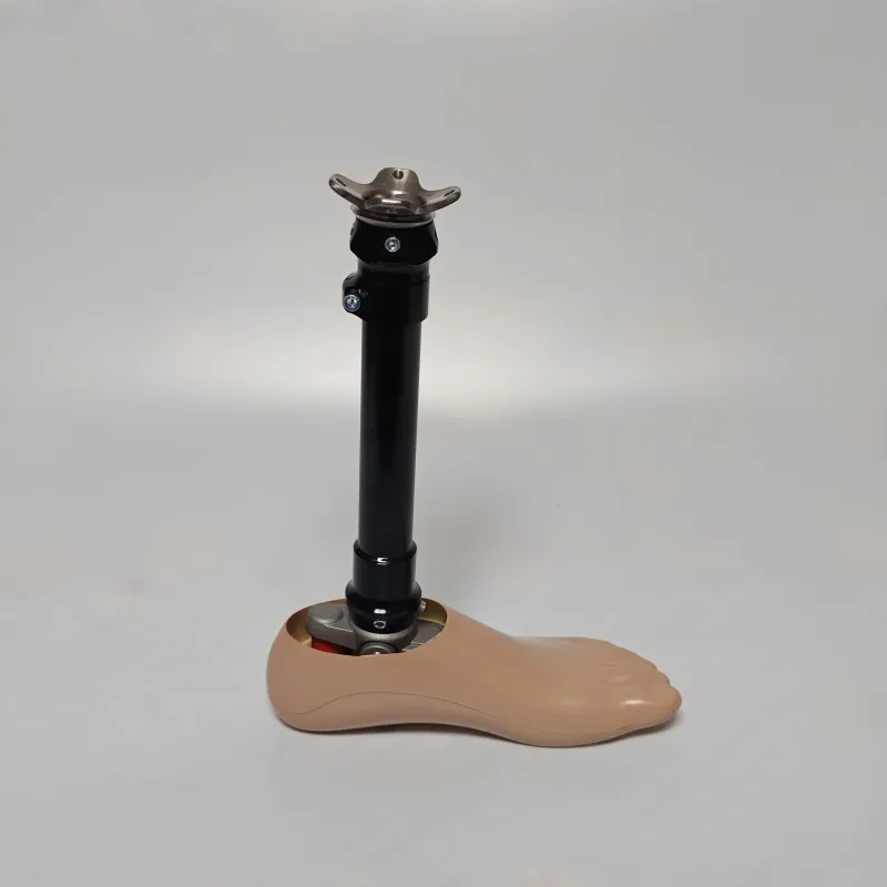 The Lightweight Prosthetic Knee-down Kit (Including Double-hole Prosthetic Feet) Aluminum Alloy Leg Tube