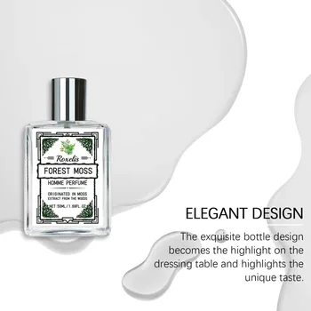Roxelis Men's perfume Fresh Forest Gulong Wood Fragrance Elegant, Mild, Persistent, Charming, Gentle 4