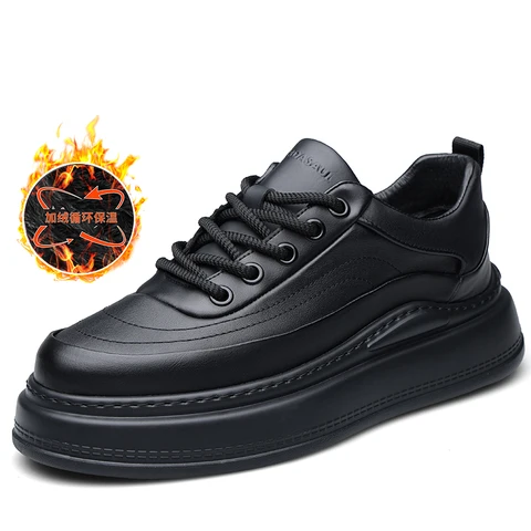 Autumn new thick sole versatile lightweight soft sole breathable sports and leisure shoes for men 240903