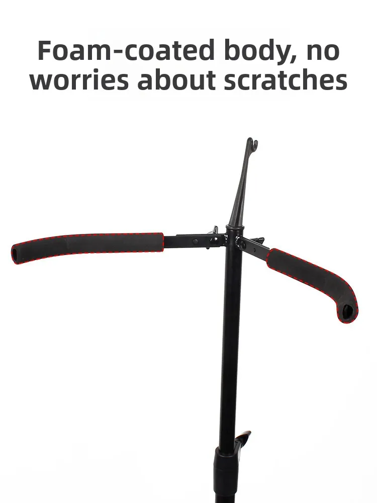 

YOMME Violin Stand Home Use Bass Violin Holder Vertical Placement Base Cello Braet Bass Guitar Support