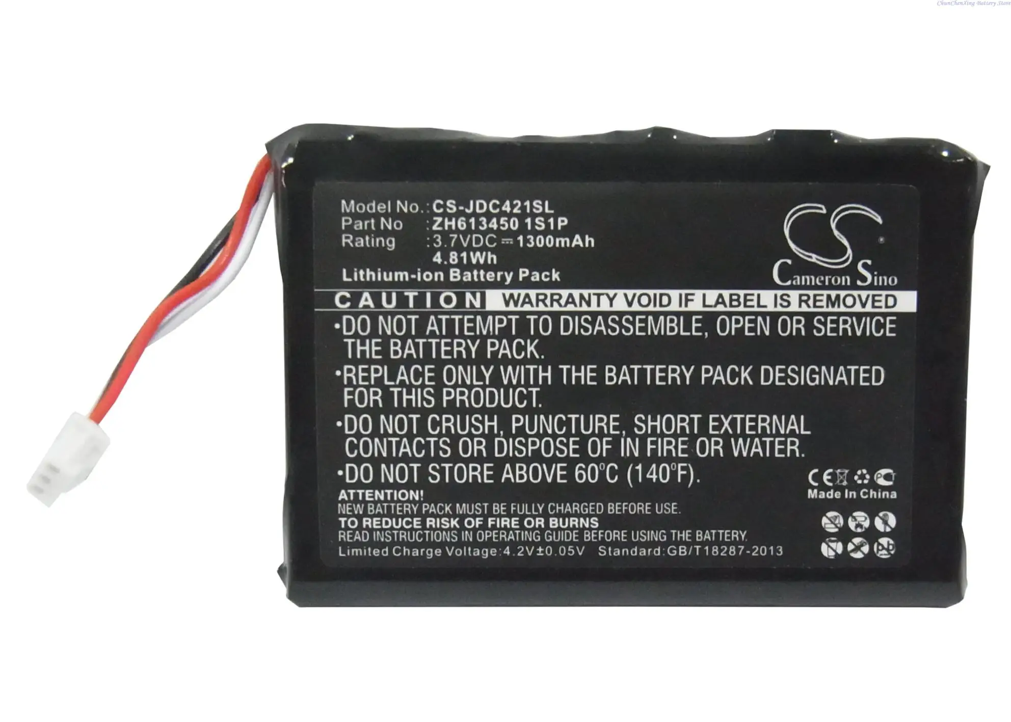 Cameron Sino 3.7V 1300mAh Amplifier Battery ZH613450 1S1P for JDS Labs C421, C5, C5D +TOOL