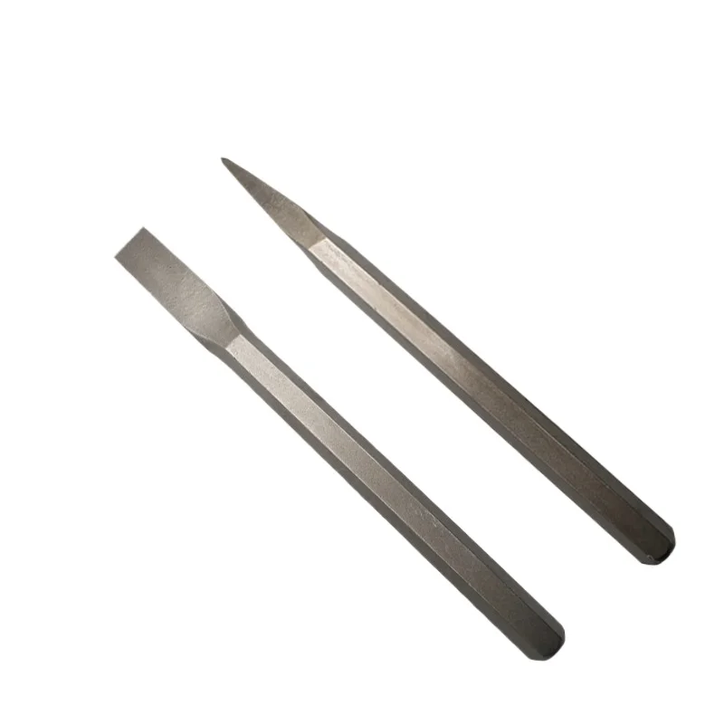 

Долото Мейсона с плоской головкой Инструмент для выравнивания камней Разветвитель для камней Ручной цементный инструмент Мейсона с плоской головкой для раскалывания камня