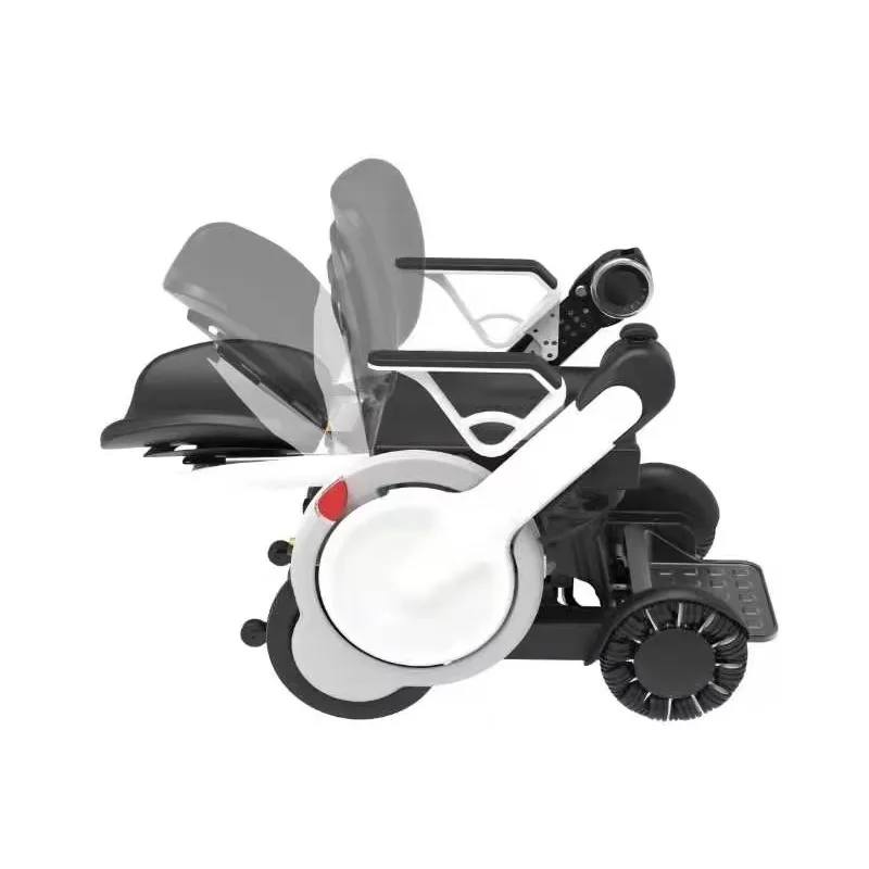 Never Turn Over Design Electric Wheelchair Smart Disabled Handicapped Wheelchair Seat And Backrest Adjustable Angle -BZ-IF