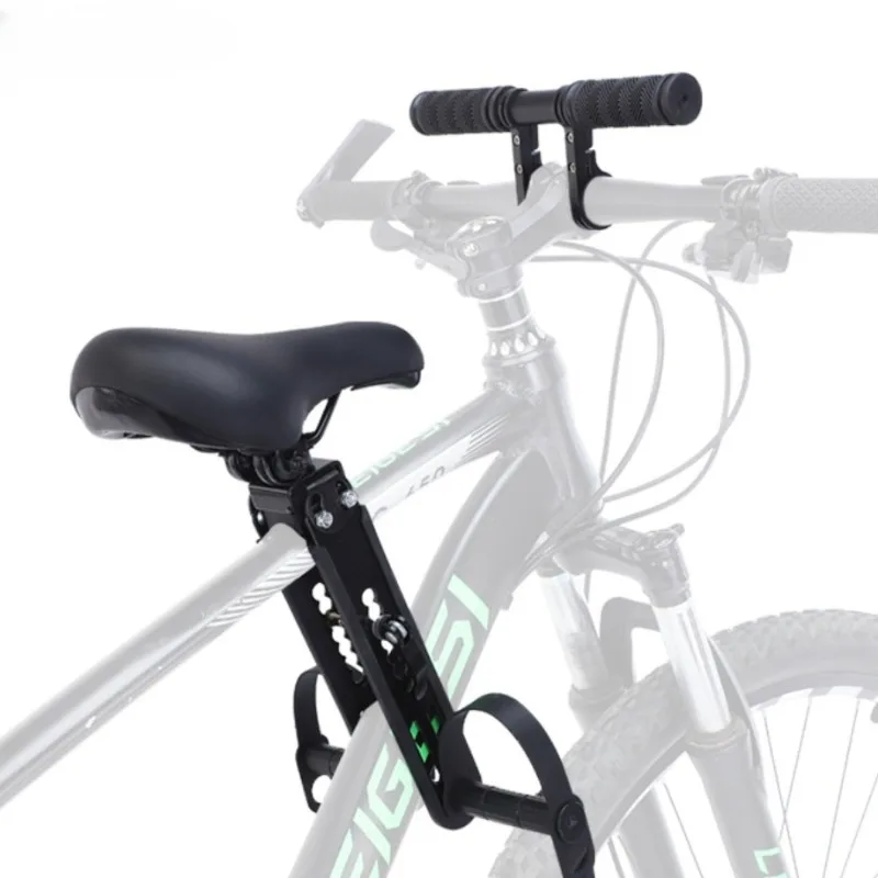 

Mountain Bike Front Child Seat Quick-release Safe Adjustable Anti-slip Durable Stable Bicycle Saddle Comfort Bicycle Parts