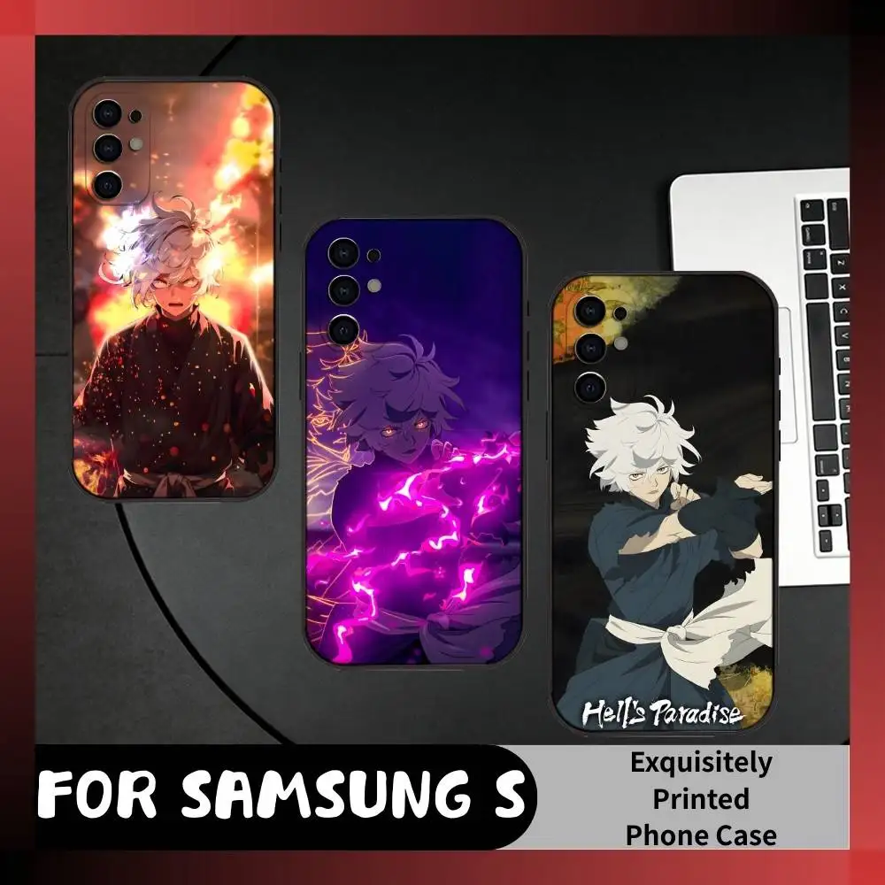 

Dark Fantasy Anime J-Jigokuraku G-Gabimaru Phone Case For Samsung S25,S24,S21,S22,S23,S20,Ultra,S26,Plus,Fe,Note,5G Black Cover