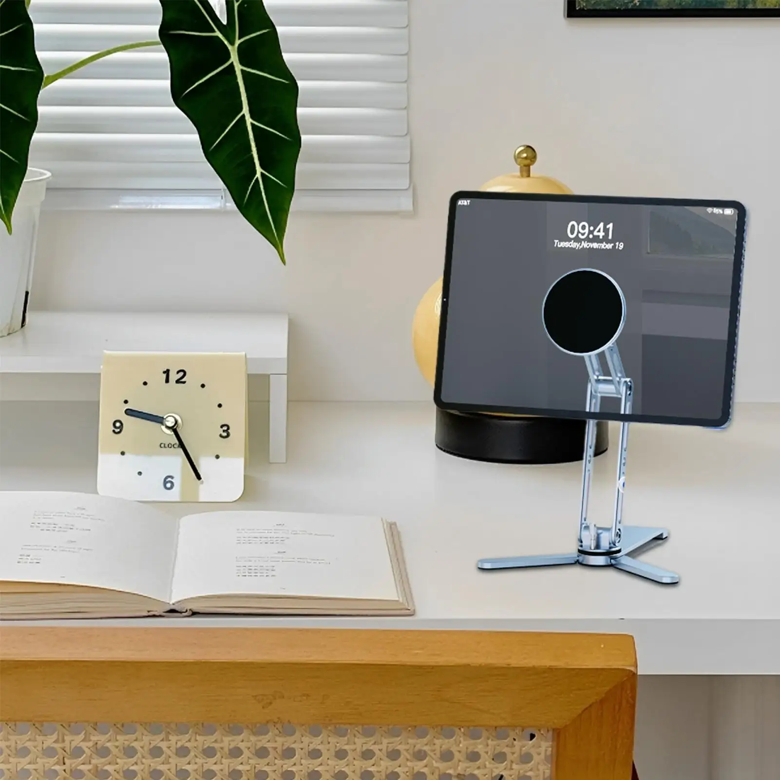 

Настольный держатель для телефона, вращение на 360 градусов, магнитная подставка для телефона, портативные аксессуары для бытовой электроники для путешествий, селфи