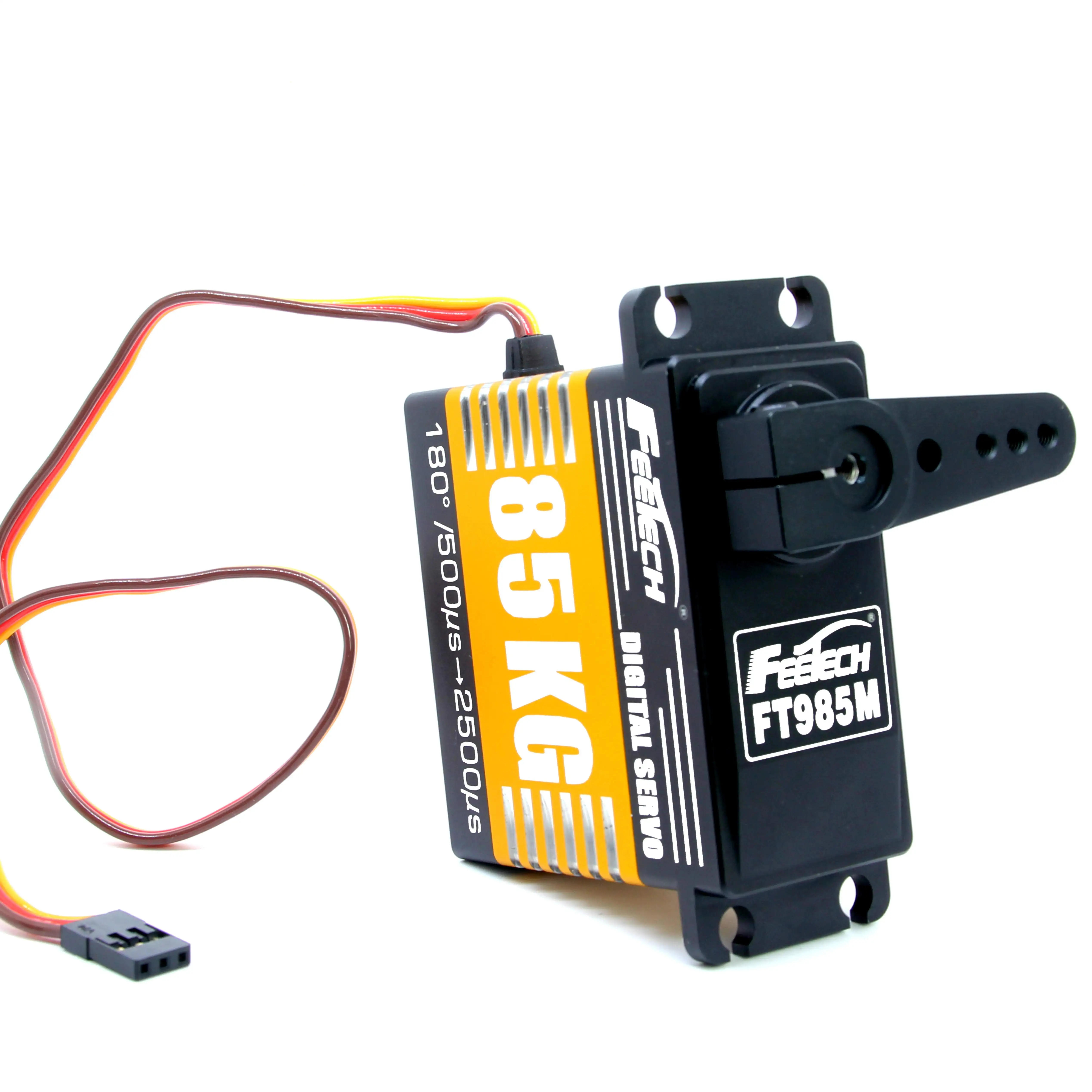 12V 80kg Digital Servo with 15T Servo Arm  Metal Gear RC Car Toys 180 Degree Waterproof High Safety Remote Control PC DIY