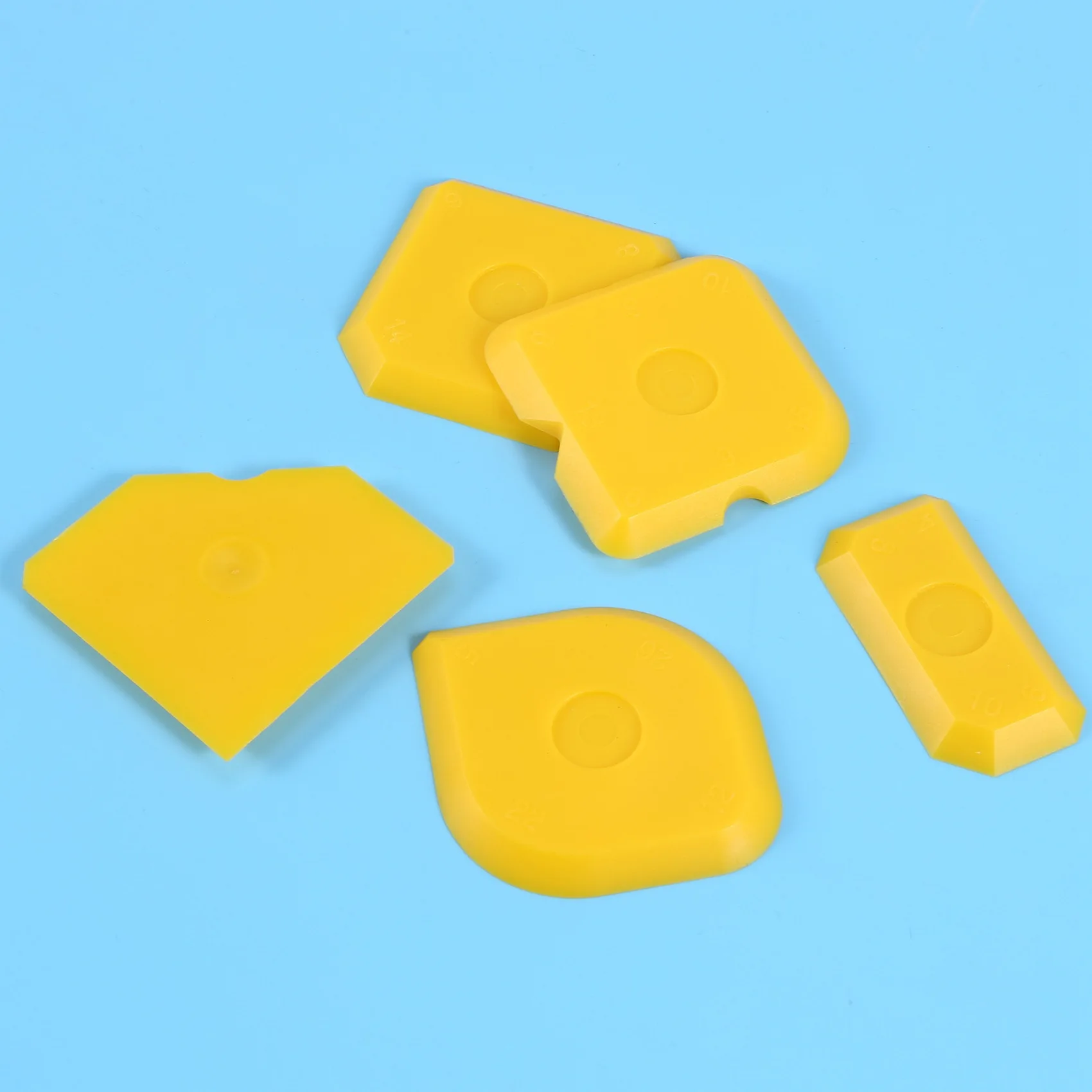 

A06K 5Pcs Scraper Tool Kit Grouting Set Smoothing Trowel Grout Remover Silicone Joint Joint Filler Smoothing Spatula