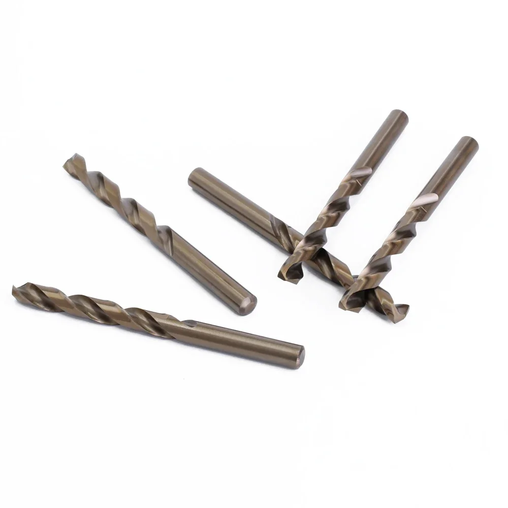 LAVIE HSS M35 Kobalt-Spiralbohrer 8,5mm-13mm, Vollgeschliffener Superharter Hochgeschwindigkeitsstahl-Set für Holz, Metall, Edelstahl – Detail 2