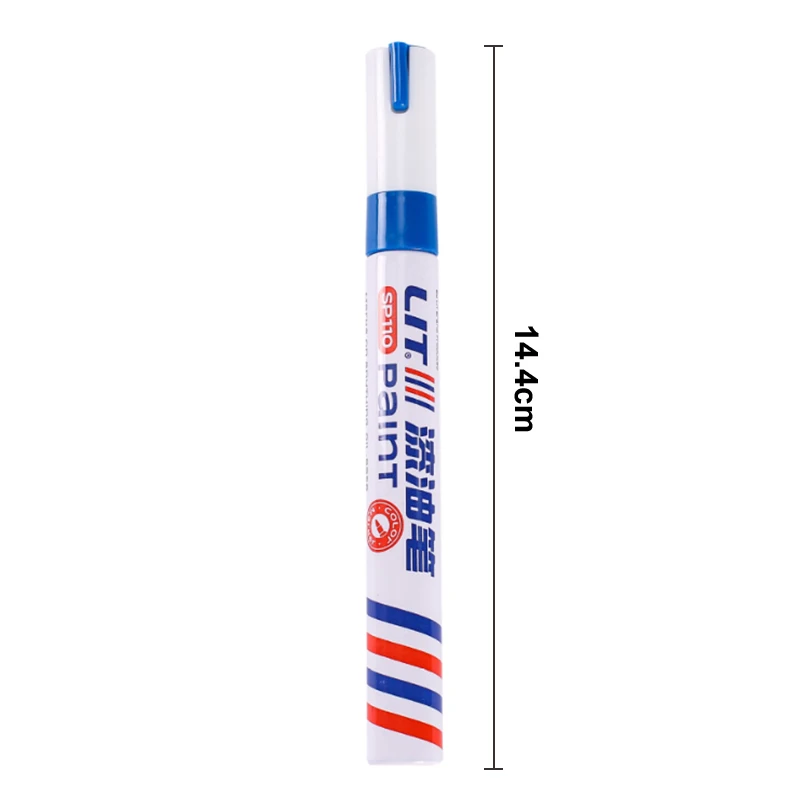 Colorful Permanent Paint Marker Waterproof Markers Tire Tread Rubber Fabric Paint Marker Pens Graffiti Touch Up Paint Pen