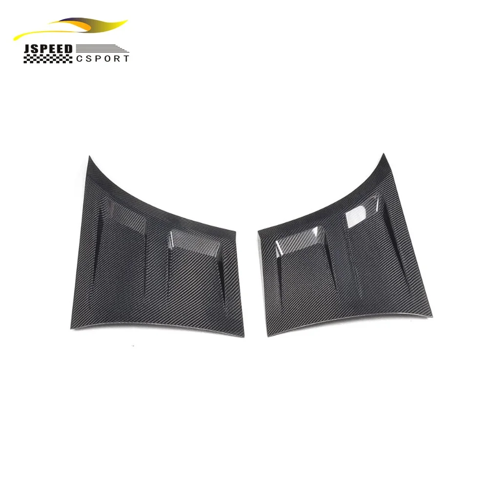 

Suitable for 1 pair of carbon fiber side fender air vents trim Ford Mustang GT sports car 2-door 15-17