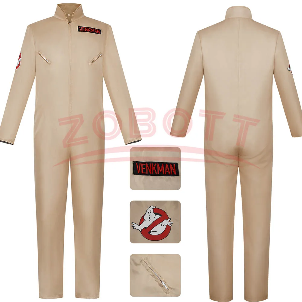 Jumpsuit Movie Peripheral Halloween Ghost Team Uniform Cosplay Festival Celebration Stage Performan Cecosplay Adult Boy girls