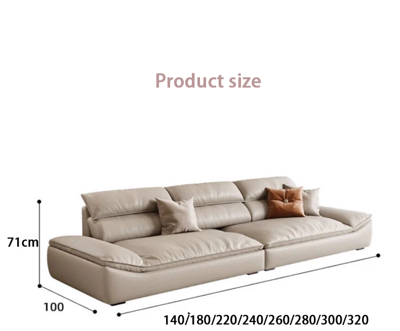 Hair luxury classic leather sofa set modern living room furniture
