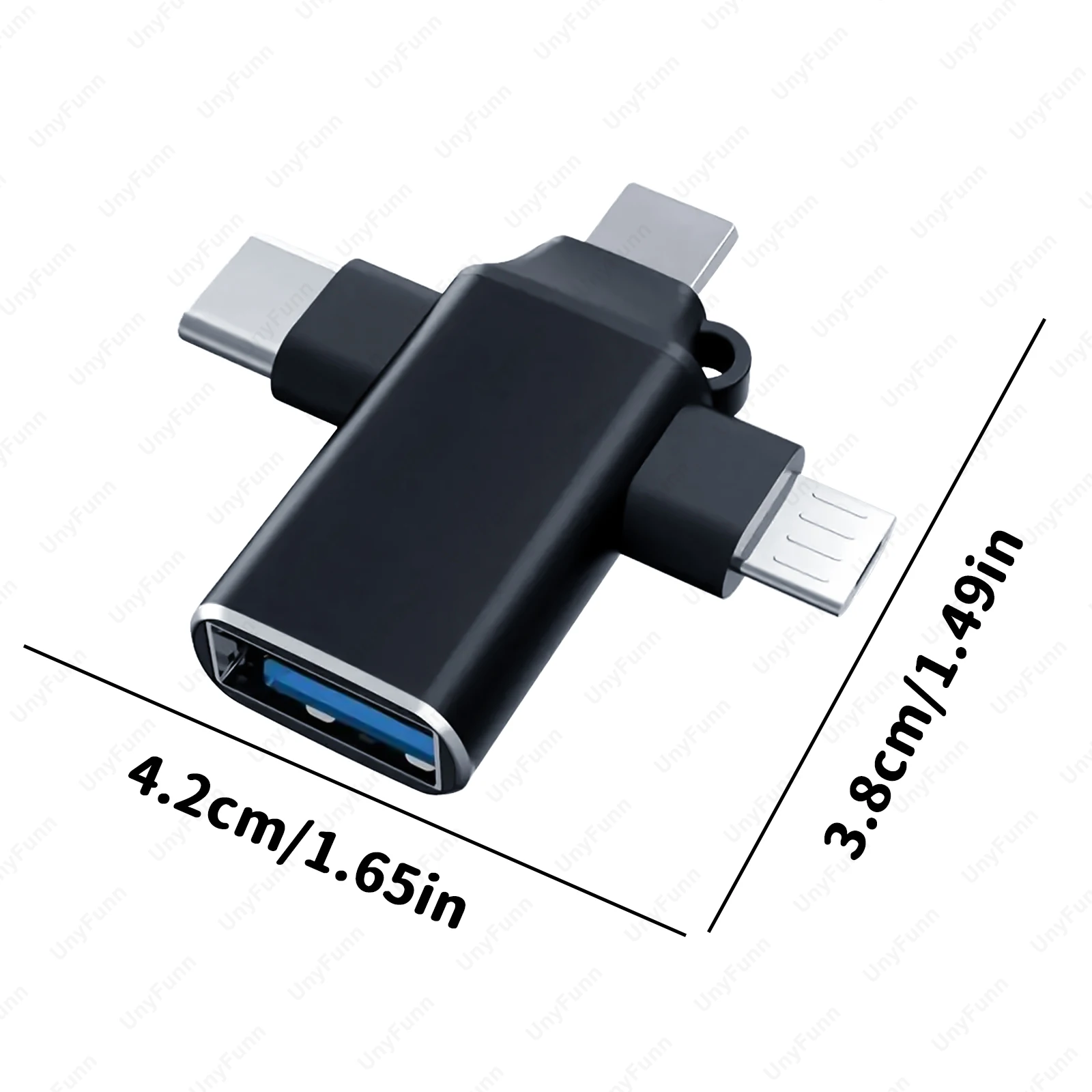 3-in-1 OTG Adapter for iPhone Type-C Micro Lighning Adapter USB 3.0 Camera Adapter Converter for Xiaomi Huawei USB Flash Drive
