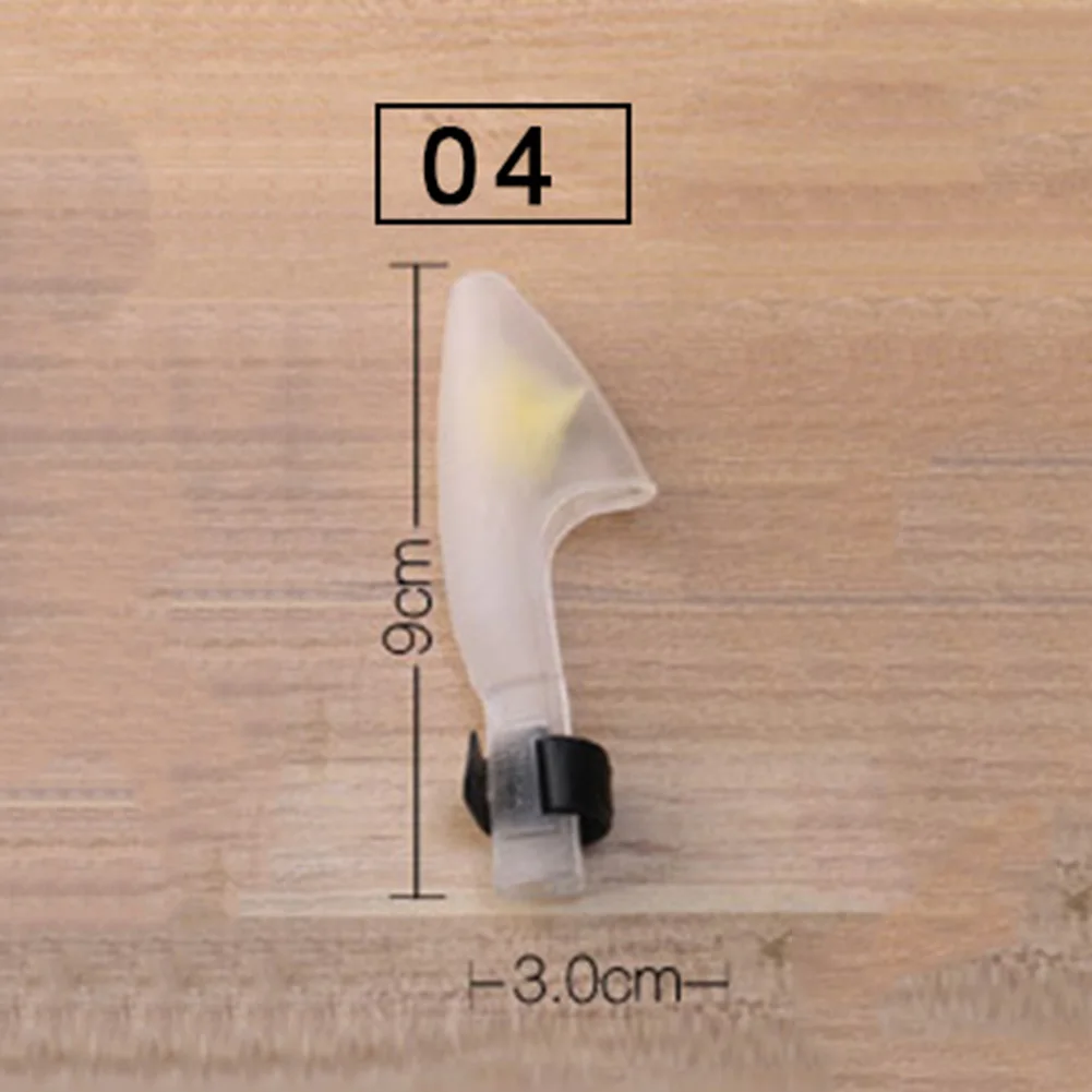 5 Piece Plastic Cover Fishing Rod Cap Sea Rod Hat Protector Pole Protection Cap Pesca Rod Cover Sheath Fishing Accessory