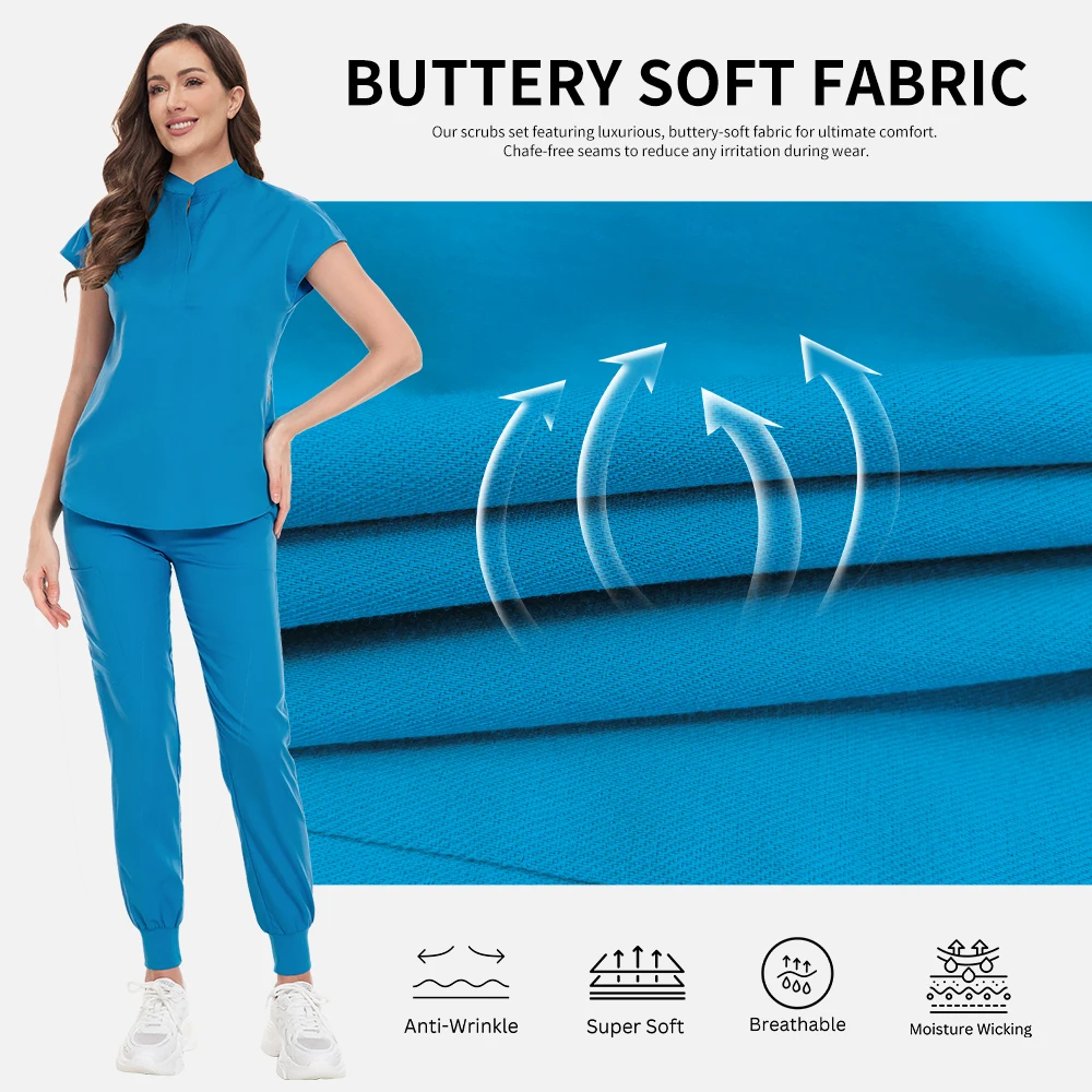 Thumbnail 4 - #6 Trending Medical Scrub Uniform Sets Right Now