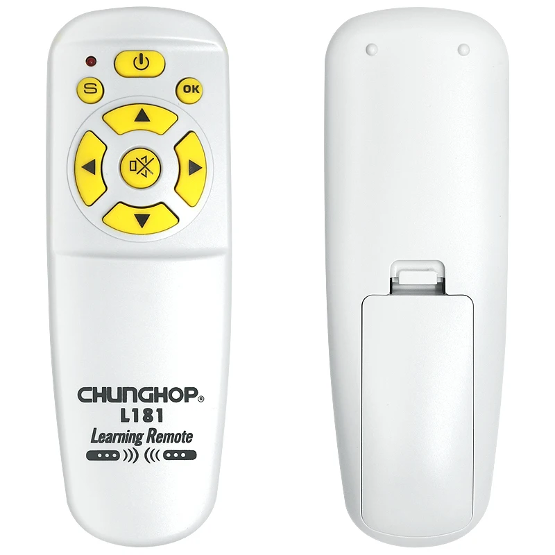 Chunghop IR Mini 7-Button Infrared Signal Learning Copy Type for Fan/TV/DVD/CD/Audio/Amplifier Remote Control