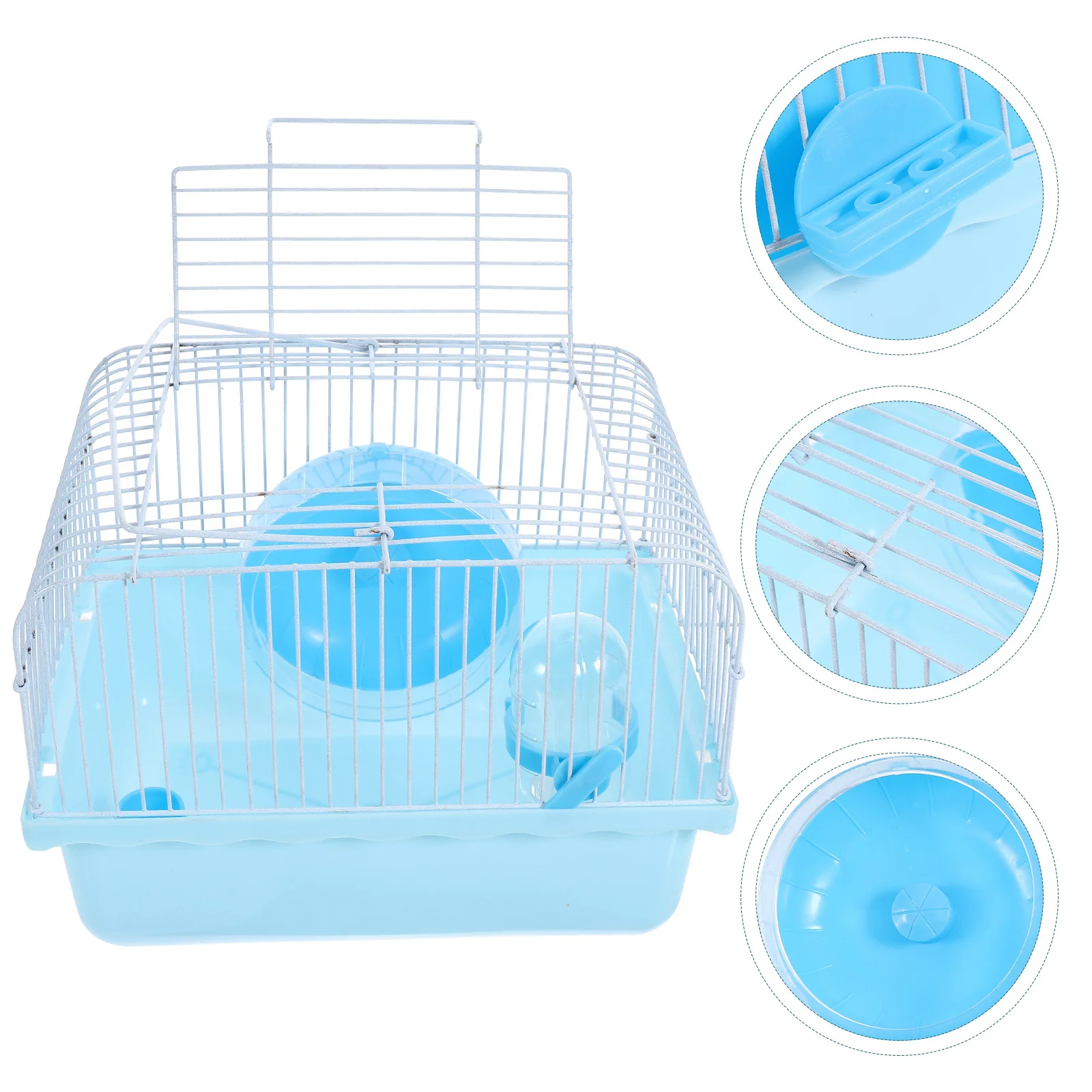 

Hamster Cage Blue Spacious Multifunction Pet For Small Pets Play Sleep Top-Ranking Material Pet Supplies