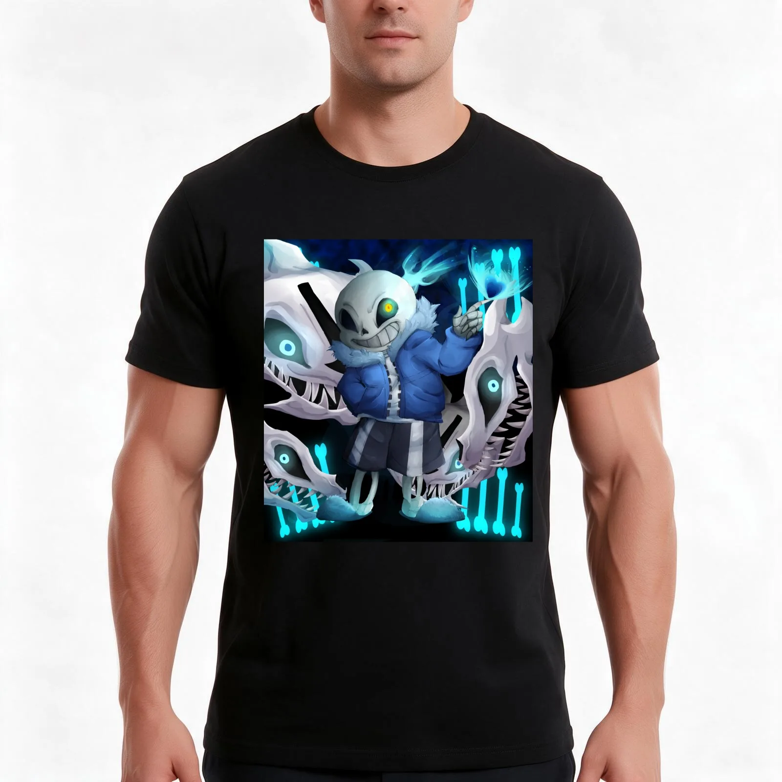 Ready to have a bad time T-Shirt, Summer Casual Cotton Tee, Oversized Streetwear Tops, Vintage Graphic Print, Unisex Men Women