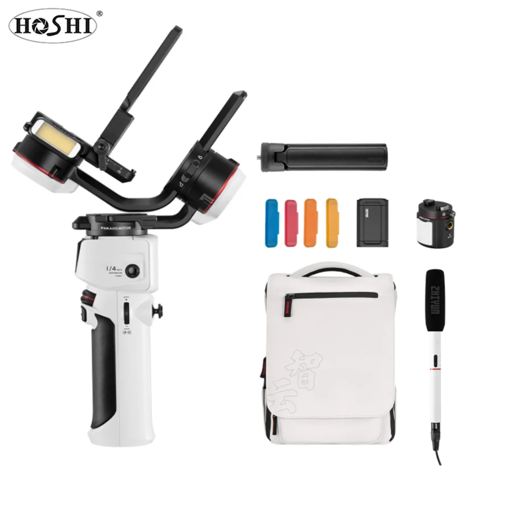 ZHIYUN Crane M3 3-Axis Handheld Gimbal Stabilizer for Mirrorless Cameras A7III A6600 Gopro Hero10/9/8,iPhone 13 12 Pro Max