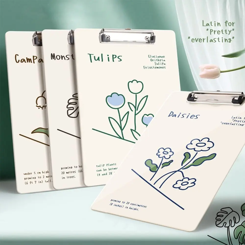 Signature Board A4 File Folder Board Clamp With Low Profile Gold Clip Document Folder Drawing Writing Clipboard