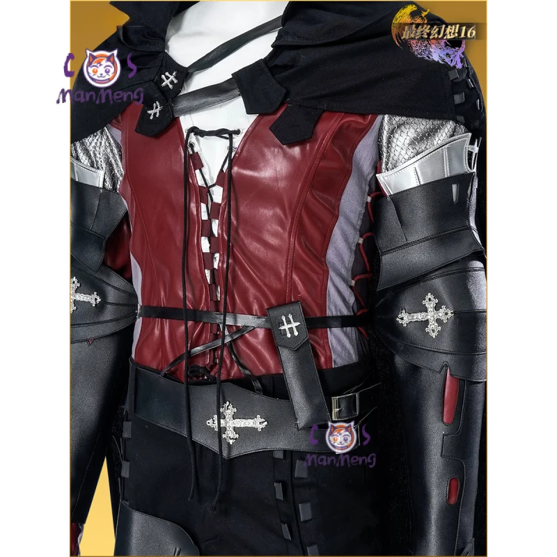 Game Final Fantasy XVI FFXVI FF16 Clive Rosfield Cosplay Costume Halloween Uniform Suit Men Carnival Party Outfits