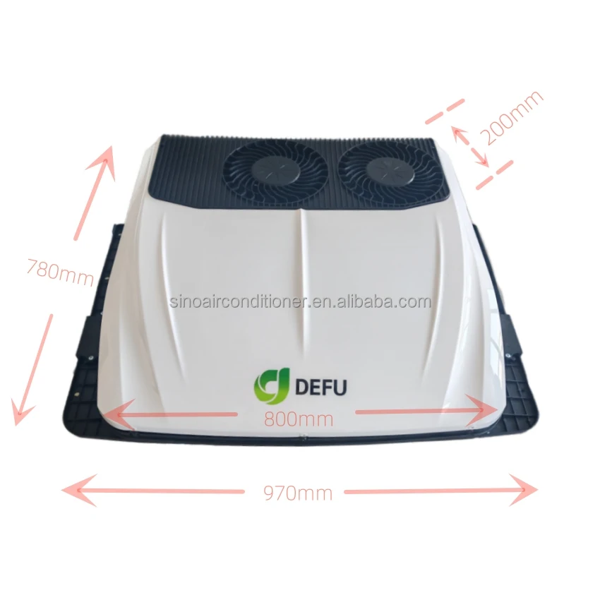 

Electric AC Rooftop Truck Parking Air Conditioner 24V Caravan Camper RV 12V Air Conditioning For Trucks