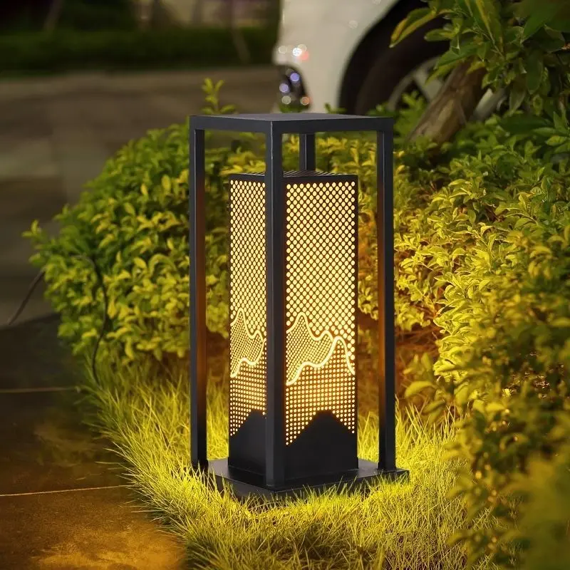 Modern Outdoor Waterproof IP65 LED Lawn Light 85~265V Courtyard Villa Garden Lamp Community Park Road Lighting Street Lamp