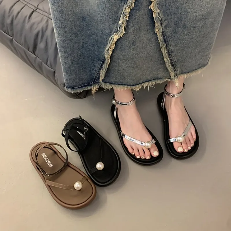 

Женские летние сандалии на клипсе, элегантные многофункциональные новые женские сандалии на толстой подошве, модная обувь, повседневная обувь на открытом воздухе