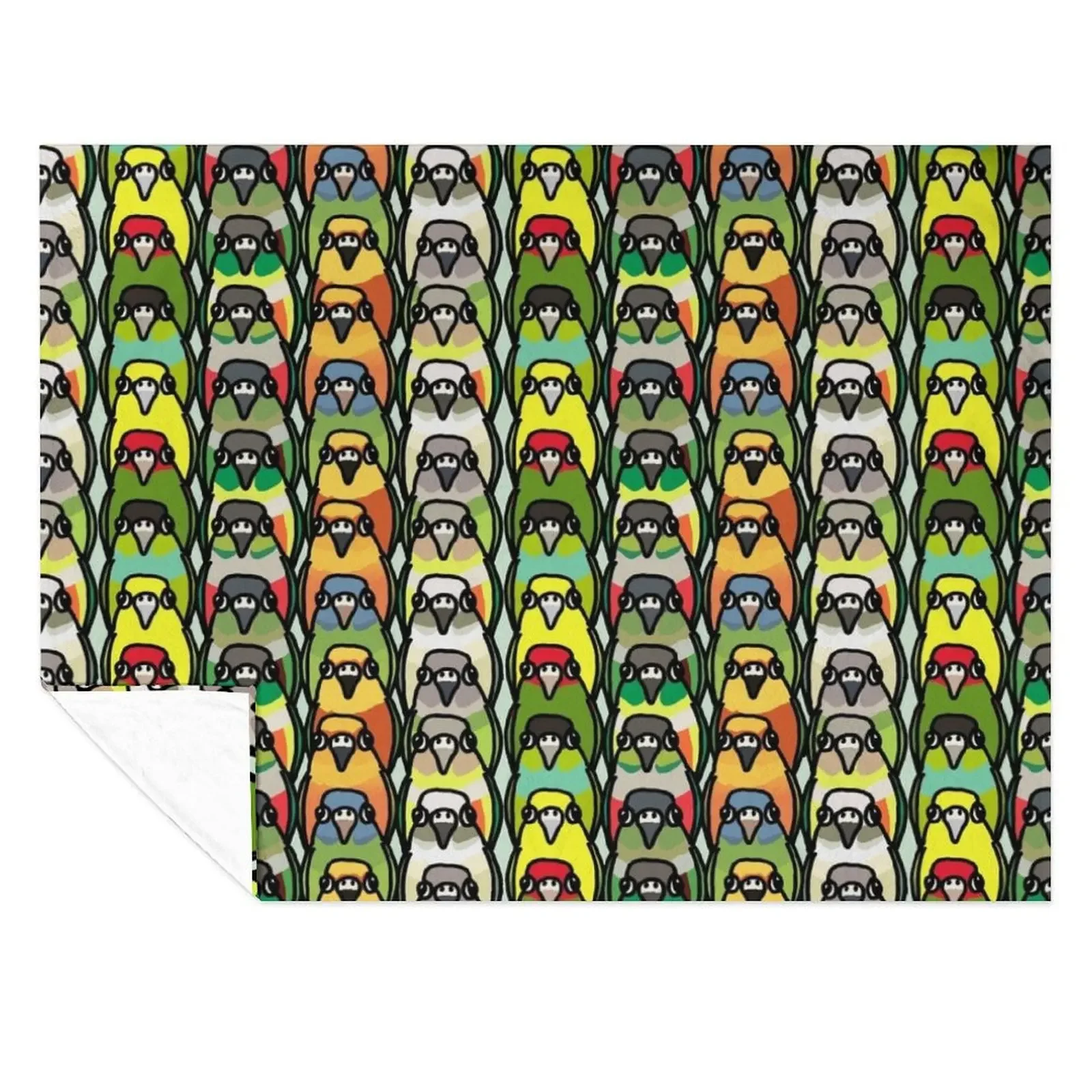 

Conure pattern Throw Blanket sofa bed Stuffeds Bed Fashionable Luxury Brand Blankets