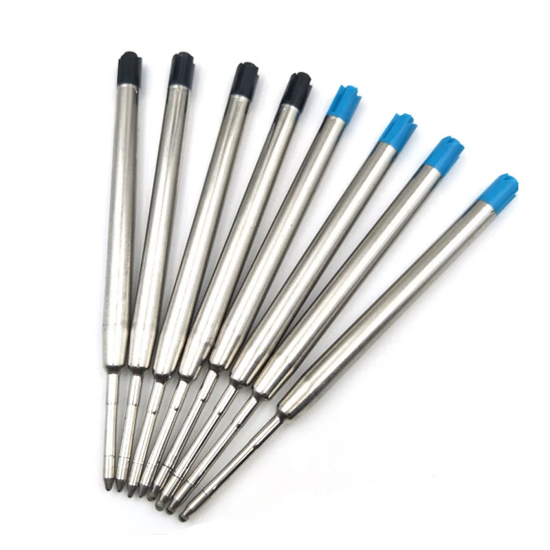 Ballpoint Pen Refills Metal Refill Smooth Writing Pen Refills 0.7MM Replacement Gel Ink Refills