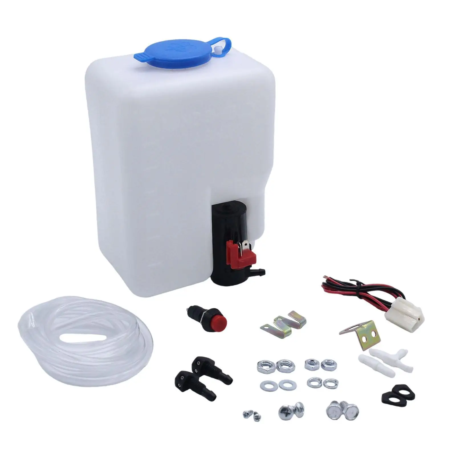 

Комплект бутылок омывателя ветрового стекла, универсальный, комплект насоса омывателя лобового стекла автомобиля,