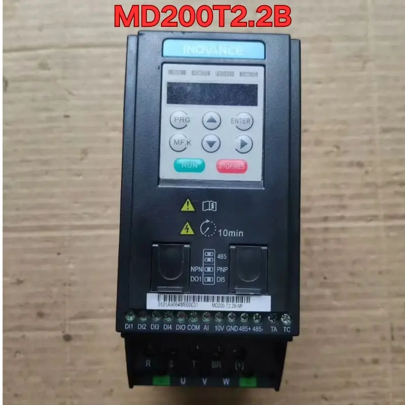 

Second-hand inverter MD200T2.2B function test is normal