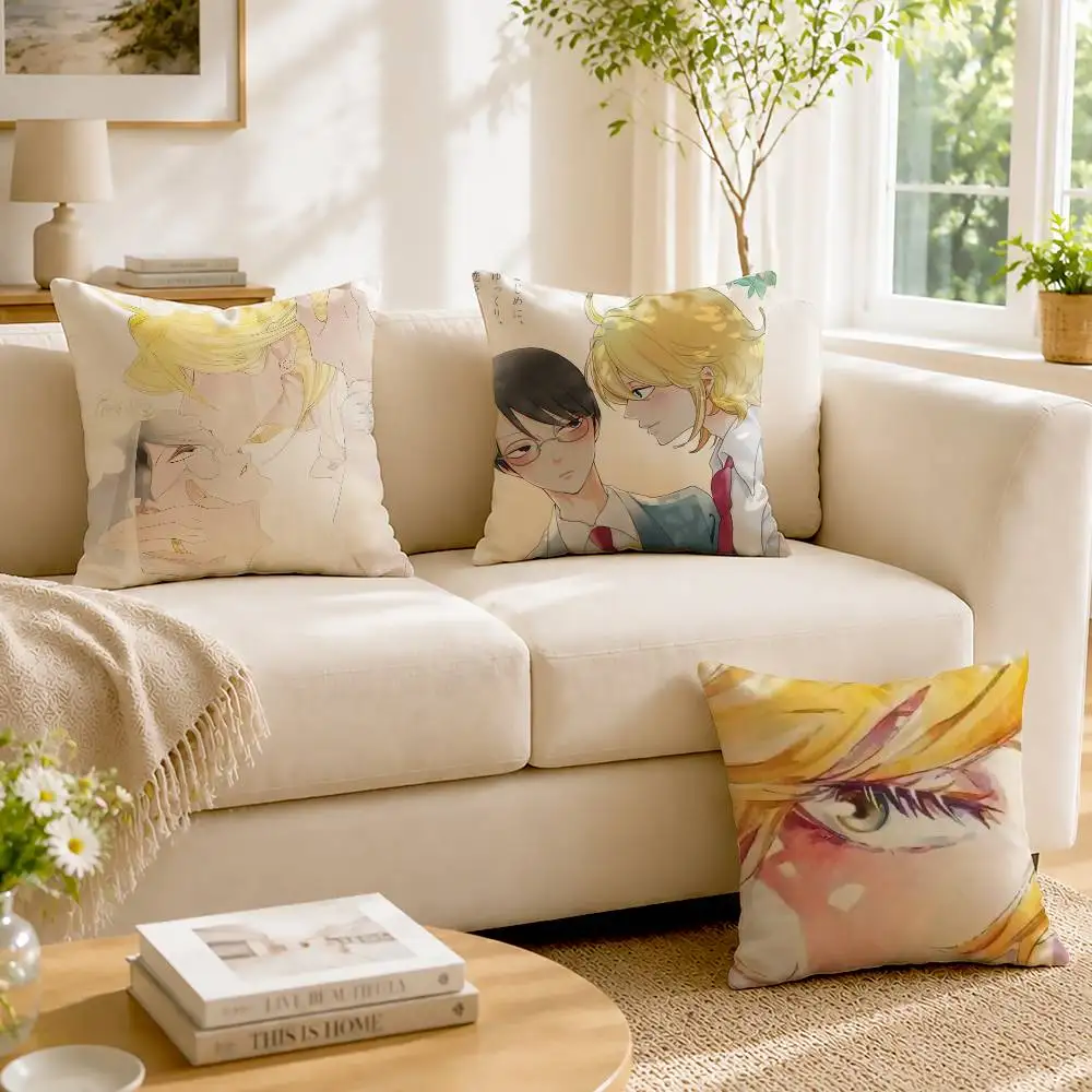 D-Doukyuusei Classmates Custom Double Sided Print Square Pillow Cushion Cover