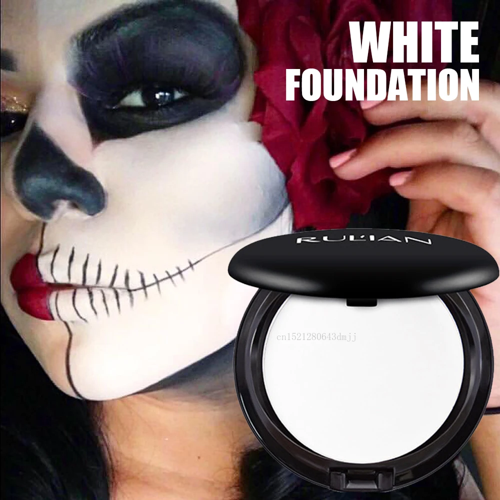 Witte Foundation Cream Concealer Volledige Dekking Foundation Festival Painting Face Concealer Crème Waterdichte Make-Up Cosmetica