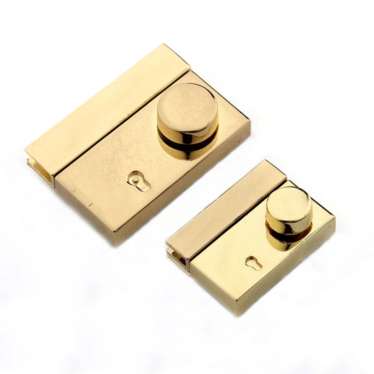 1pcs Metal Push Lock Rectangle Fashion Switch Lock For DIY Handbag Bag Purse Luggage Hardware Closure Bag Parts Accessories